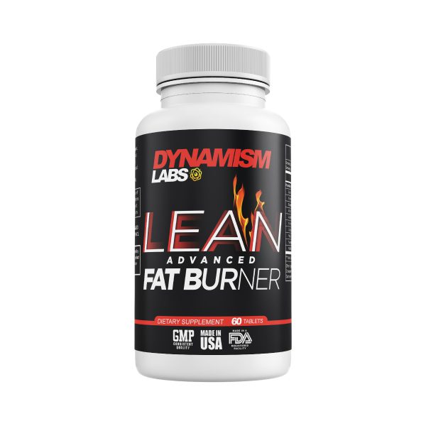 lean fat burner bottle front view
