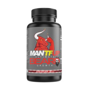 ManTfup ultimate beard front bottle