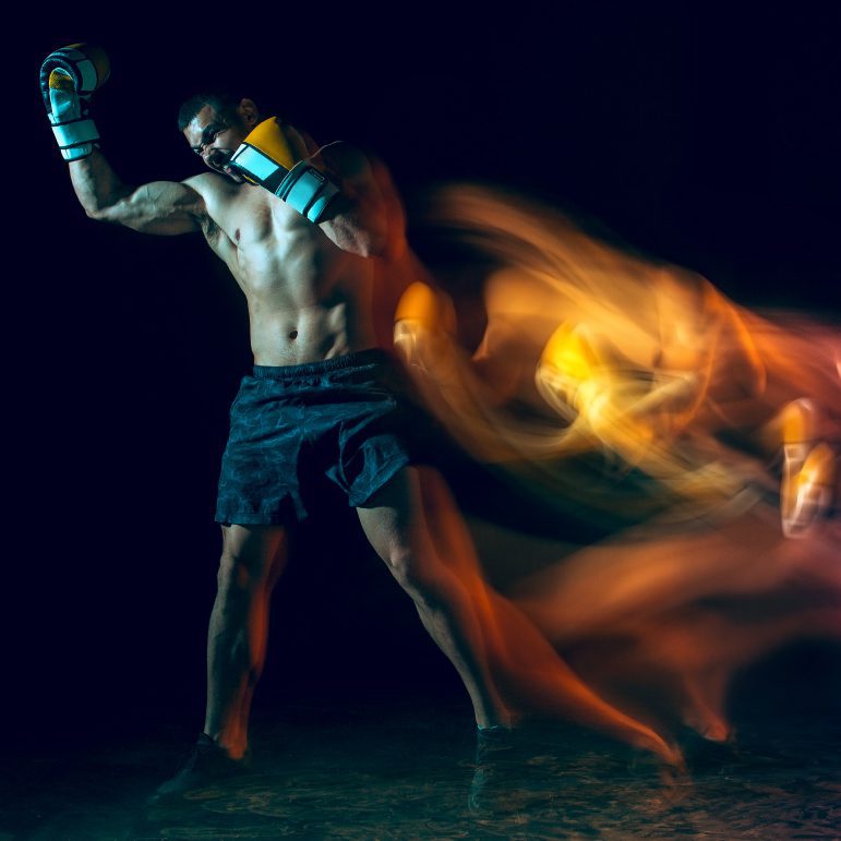 Man Boxing pose